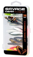 Sada Savage Gear Cannibal Shad 5,5 a 6,8 cm