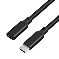 USB-C 3.1 THUNDERBOLT 3 PREdlžovací kábel 100W 4K 5A 1m