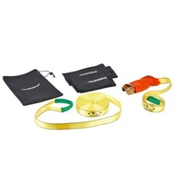 Set SLACKLINE HUDORA 13m 38mm stromová ochrana Set SLACKLINE HUDORA 13m 38mm stromová ochrana