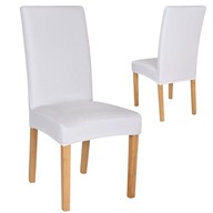 POTAH NA STOLIČKU veľkosť XL elastický zamat TESS biely POTAH NA STOLIČKU veľkosť XL elastický zamat TESS biely