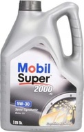Motorový olej MOBIL SUPER 2000 X1 5w30, 5 L