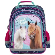 Školský batoh pre ročníky 1-3 pre dievčatá Horses