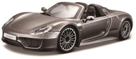 Porsche 918 Spyder 1:24 sivá BBURAGO Porsche 918 Spyder 1:24 sivá BBURAGO