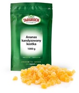 Kandizovaný ananás kocky snack 1 kg Targroch