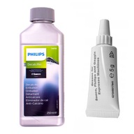 Philips Saeco odstraňovač vodného kameňa do kávovaru 250 ml + tuk Philips Saeco 5 g Philips Saeco odstraňovač vodného kameňa do kávovaru 250 ml + tuk Philips Saeco 5 g