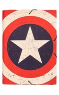 Captain America - zložka s gumičkou A4 na dokumenty