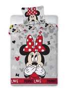 Bavlnené POSTELIENKY 160x200 MINNIE MOUSE MICKEY Bavlnené POSTELIENKY 160x200 MINNIE MOUSE MICKEY