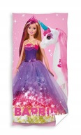 BARBIE detský bavlnený UTERÁK 70X140 cm JEDNOROŽEC BARBIE detský bavlnený UTERÁK 70X140 cm JEDNOROŽEC