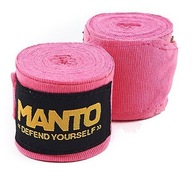 MANTO boxerské obväzy DEFEND V2 ružové 4 m