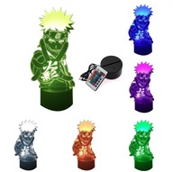 Naruto 3D LED hologramová nočná lampa ako darček Naruto 3D LED hologramová nočná lampa ako darček