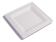 Jednorazové taniere, štvorcové, 20x20, 50 kusov, EKO Jednorazové taniere, štvorcové, 20x20, 50 kusov, EKO