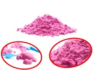 Kinetický piesok 1kg v ružovom vrecku