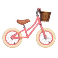 Banwood PRVÝ CHOĎ! koralový balančný bicykel
