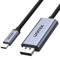 UNITEK USB TYP-C KÁBEL - DISPLAYPORT 4K@60HZ