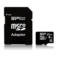Silicon Power Elite 8 GB microSDHC UHS-I 8 GB, Micro Silicon Power Elite 8 GB microSDHC UHS-I 8 GB, Micro