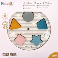 VIGA PolarB Puzzle tvar a triedenie farieb Taška na karty VIGA PolarB Puzzle tvar a triedenie farieb Taška na karty