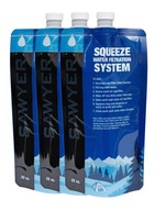 3 vrecká Sawyer Squeeze Pouch 1litrové fľaše