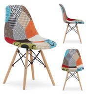NITTI Patchwork DSW stolička obývačka kuchyňa jedáleň NITTI Patchwork DSW stolička obývačka kuchyňa jedáleň