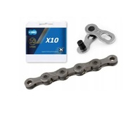 KMC Chain X10 114 článkov šedý BOX KMC Chain X10 114 článkov šedý BOX