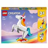 LEGO CREATOR 31140 Kúzelný jednorožec LEGO CREATOR 31140 Kúzelný jednorožec