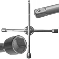KRÍŽOVÝ KĽÚČ NA DEMONTÁŽ MALÝCH KOLIES AUTA 17x19x21x1/2" PALCE B6780 KRÍŽOVÝ KĽÚČ NA DEMONTÁŽ MALÝCH KOLIES AUTA 17x19x21x1/2" PALCE B6780