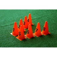 Šišky s číslami 23cm - sada 8 šišiek Šišky s číslami 23cm - sada 8 šišiek