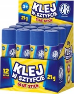 VEĽMI SILNÉ ŠKOLSKÉ LEPIDLO 21 g ASTRA nekrčí papier x 12 VEĽMI SILNÉ ŠKOLSKÉ LEPIDLO 21 g ASTRA nekrčí papier x 12