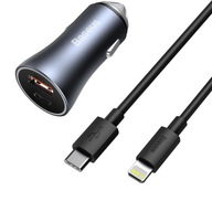 Autonabíjačka Baseus QC PD + rýchly kábel Autonabíjačka Baseus QC PD + rýchly kábel