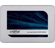 Crucial MX500 500 GB 2,5' SATA III 560 MB/s SSD