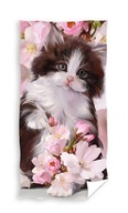 CAT kitty plážová osuška 70 x 140 cm (TNL214008) CAT kitty plážová osuška 70 x 140 cm (TNL214008)