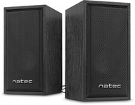 REPRODUKTORY NATEC PANTHER 6W RMS 2.0, ČIERNA REPRODUKTORY NATEC PANTHER 6W RMS 2.0, ČIERNA