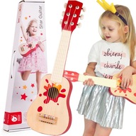 VEĽKÁ KLASICKÁ DREVENÁ GITARA, 6-STRUNOVÁ, 53 CM, FAREBNÁ XL CLASSIC WORLD VEĽKÁ KLASICKÁ DREVENÁ GITARA, 6-STRUNOVÁ, 53 CM, FAREBNÁ XL CLASSIC WORLD