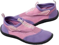 Vodné topánky Cressi Reef ružová / fialová veľkosť 24
