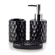 Keramická kúpeľňová nádoba MUG, sada 3 kusov. Keramická kúpeľňová nádoba MUG, sada 3 kusov.