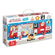 CzuCzu Puzzle s otvorom Hasičské auto CzuCzu Puzzle s otvorom Hasičské auto