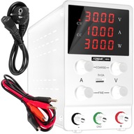 LABORATÓRNY NAPÁJAČ 30V 10A NASTAVITEĽNÝ PRESNÝ SERVIS USB 5V BIELY LABORATÓRNY NAPÁJAČ 30V 10A NASTAVITEĽNÝ PRESNÝ SERVIS USB 5V BIELY