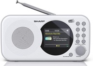 Prenosné digitálne DAB+ FM rádio Sharp DR-P320 (WH).