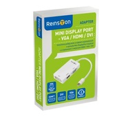 Adaptér Reinston DisplayPort mini - HDMI VGA DVI-D