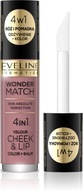 EVELINE WONDER MATCH RUSH A TEKUTÉ RÚŽE 4V1 Č.02 4,5 ML EVELINE WONDER MATCH RUSH A TEKUTÉ RÚŽE 4V1 Č.02 4,5 ML