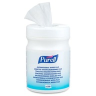 ANTIBAKTERIÁLNE Utierky NA DEZINFEKCIU RÚK A POVRCHOV PURELL 270 KS