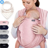 DETSKÝ ŠATKA, LÁTKOVÝ NOSIČ, 15KG, ELASTICKÝ, SET DETSKÝ ŠATKA, LÁTKOVÝ NOSIČ, 15KG, ELASTICKÝ, SET