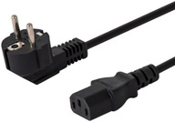3m napájací kábel PC monitora Schuko IEC C13 napájací kábel 3m napájací kábel PC monitora Schuko IEC C13 napájací kábel