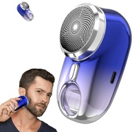 PÁNSKY MINI SHARVER PRENOSNÝ Elektrický holiaci strojček na fúzy MODRÁ USB 250mAh PÁNSKY MINI SHARVER PRENOSNÝ Elektrický holiaci strojček na fúzy MODRÁ USB 250mAh