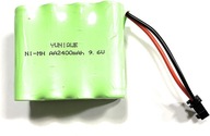 Batéria 9,6V 2400mAh Ni-MH AA sm-2P 2Pin