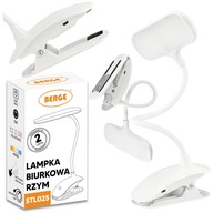 Stolová lampa LED Clip 5W Stmievateľná pomocou USB klipu 230V Stolová lampa LED Clip 5W Stmievateľná pomocou USB klipu 230V