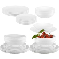 KOKOSOVÝ VEČEROVÝ SERVISNÝ SET, 36 KUSOV, 12 OSÔB KOKOSOVÝ VEČEROVÝ SERVISNÝ SET, 36 KUSOV, 12 OSÔB
