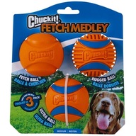 Sada loptičiek Chuckit FETCH MEDLEY 3 balenie pre psa M Sada loptičiek Chuckit FETCH MEDLEY 3 balenie pre psa M