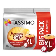 Tassimo Jacobs Morning Cafe Strong XL kapsuly 21x Tassimo Jacobs Morning Cafe Strong XL kapsuly 21x