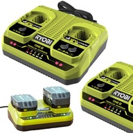 DVOJSTANICOVÁ NABÍJAČKA AKUMULÁTOROV 18V RC18240 RYOBI DVOJSTANICOVÁ NABÍJAČKA AKUMULÁTOROV 18V RC18240 RYOBI