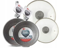 Sada panvíc 26/30 cm GAS pokrievky Tytan Set Sada panvíc 26/30 cm GAS pokrievky Tytan Set